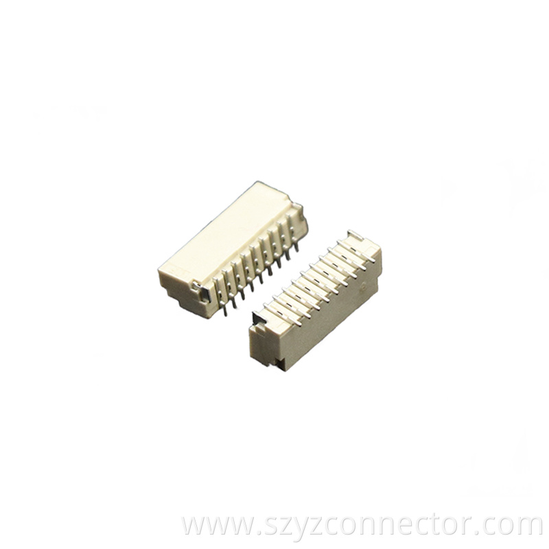 White connector